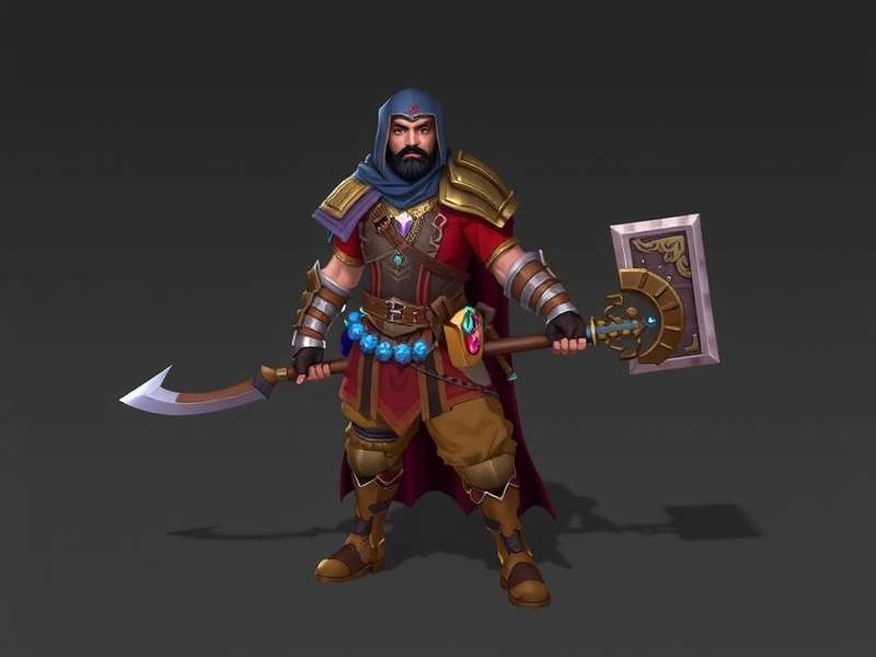 Raj Rush Paladin Hero Character